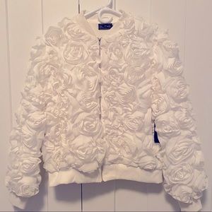 BNWT floral bomber style jacket
